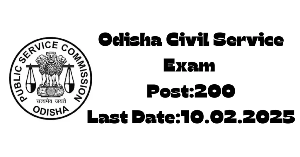 Odisha Civil Services Examination , 2024