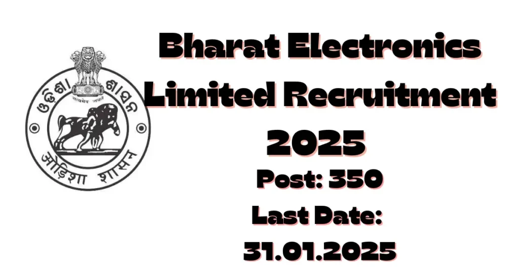 Bharat Electronics Limited Recruitment 2025